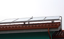 Instalación de paneles solares en explotación ganadera para producción de A.C.S.